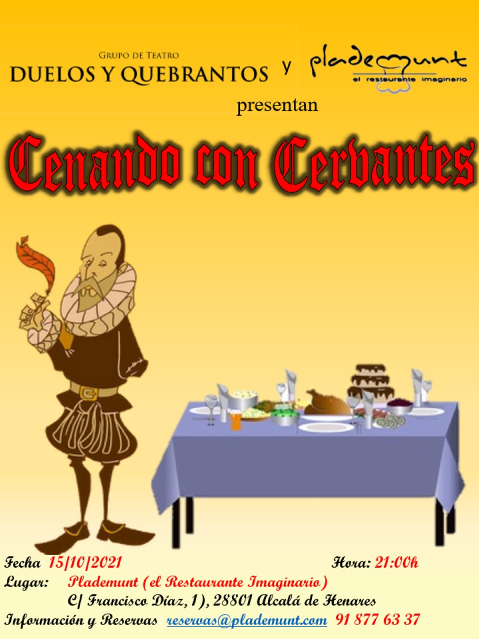 cena con cervantes