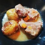 Presa ibérica de bellota a la brasa